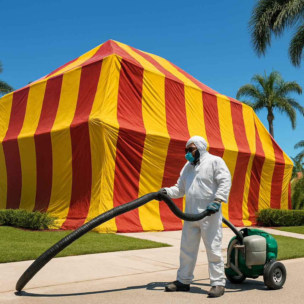 Tent fumigation service in Central Florida